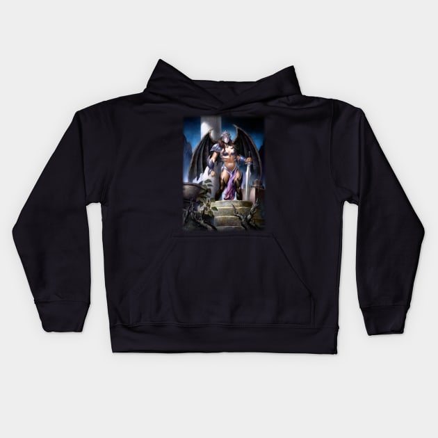 Death Angel Kids Hoodie by Paul_Abrams